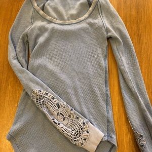 FREE PEOPLE long sleeve top